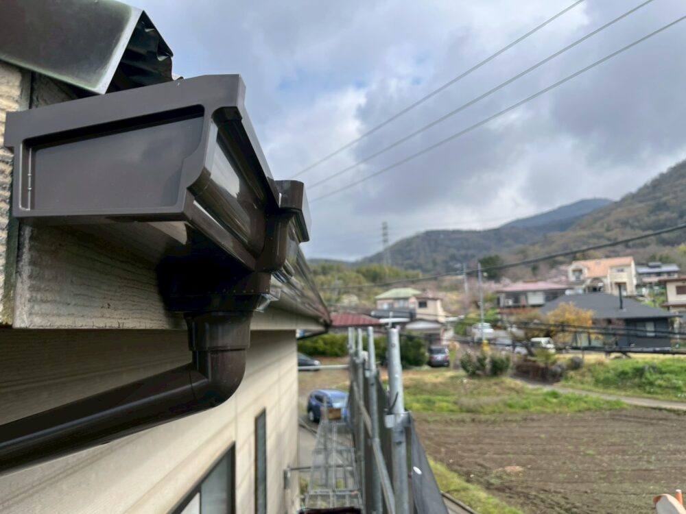 雨どい施工後